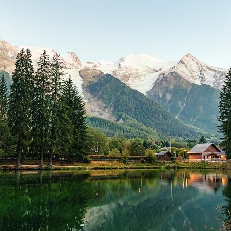 Apartment Au Bon Coin - Luxury Chamonix Hidden Haven, Mont Blanc View, Hot Tub And Garden Exterior foto