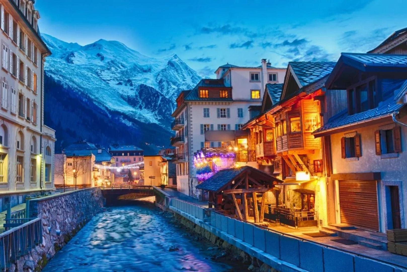 Apartment Au Bon Coin - Luxury Chamonix Hidden Haven, Mont Blanc View, Hot Tub And Garden Exterior foto