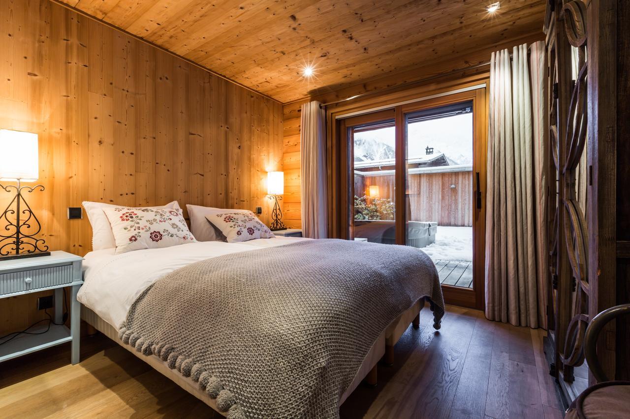 Apartment Au Bon Coin - Luxury Chamonix Hidden Haven, Mont Blanc View, Hot Tub And Garden Exterior foto